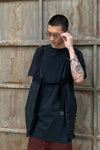 BORIS BIDJAN SABERI Black Horse Leather Vest VEST BAG2.1 FMM20020-T